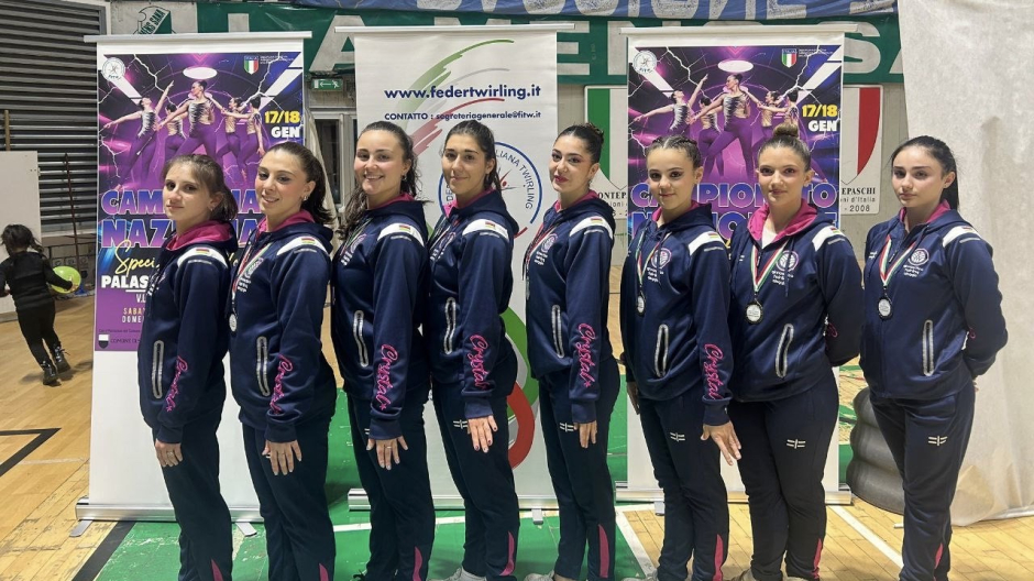 Oleggio protagonista alla Finale Nazionale di Twirling a Siena